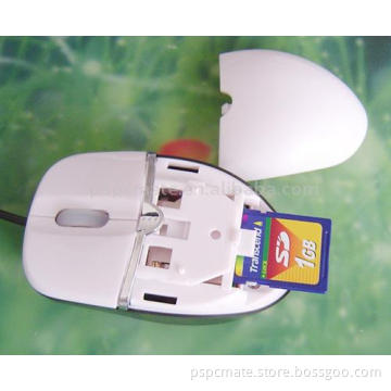 Optical Mouse with Card Reader